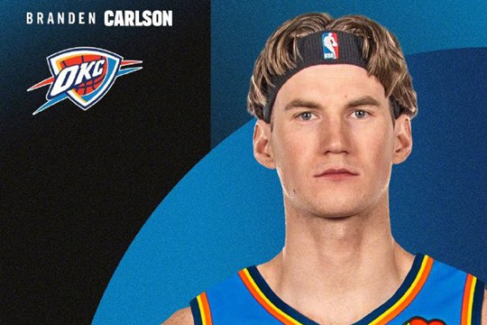 NBA雷霆队将裁掉中锋布兰登-卡尔森