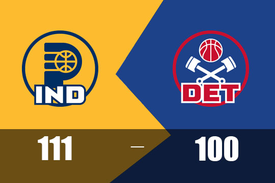 2025年1月17日NBA比赛战报：步行者以111比100战胜活塞