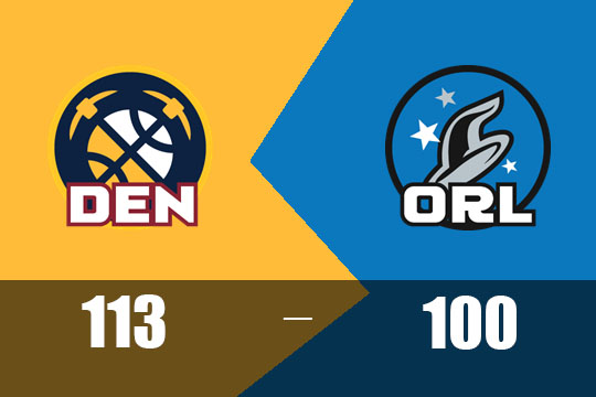 2025年1月20日NBA战报：掘金以113比100战胜魔术