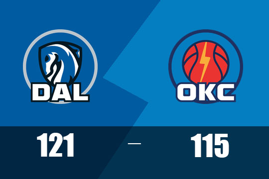 2025年1月24日NBA比赛战报：独行侠以121比115战胜雷霆