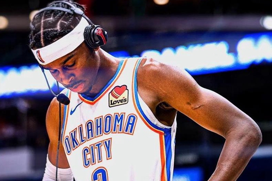 NBA最新一期MVP榜单：亚历山大持续领跑