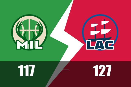2025年1月26日NBA比赛战报：雄鹿以117比127不敌快船