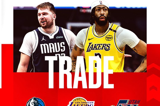 NBA宇宙级重磅交易：独行侠交易东契奇到湖人，湖人交易浓眉到独行侠
