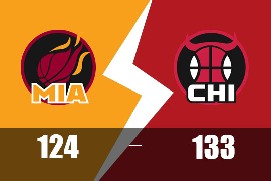 2025年2月5日NBA比赛战报：热火以124比133不敌公牛