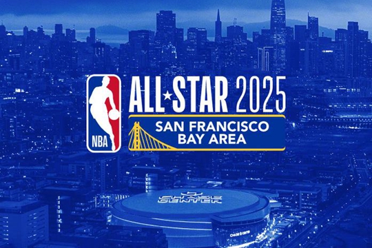 NBA官方公布2025全明星赛球衣与球场设计