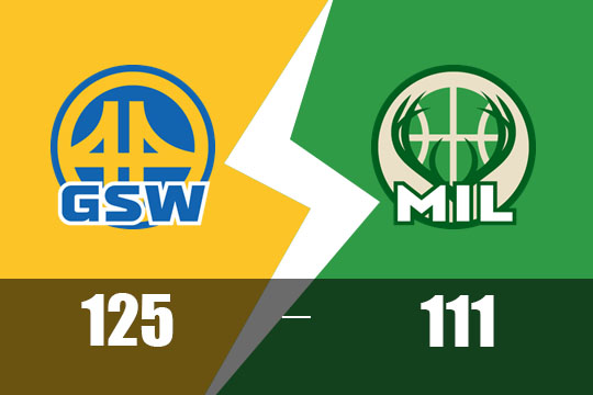 2025年2月11日NBA比赛战报：库里38巴特勒20勇士以125比111胜雄鹿