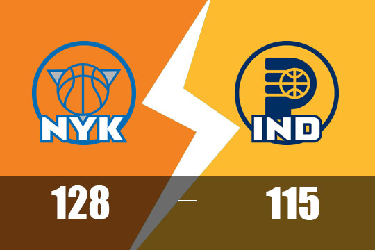 2025年2月12日NBA比赛战报：尼克斯以128比115胜步行者