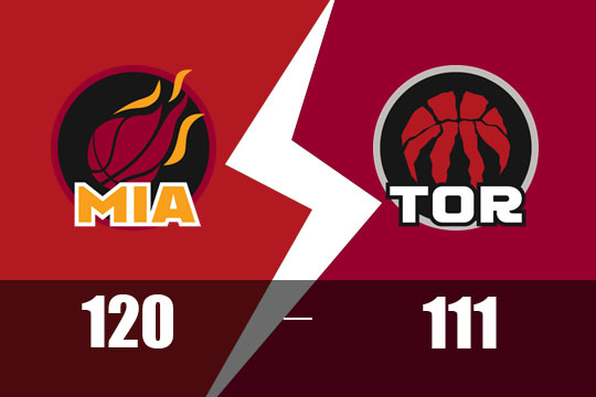 2025年2月22日NBA比赛战报：热火以120比111胜猛龙
