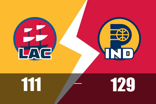2025年2月24日NBA比赛战报：快船以111比129不敌步行者