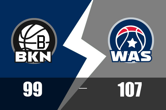 2025年2月25日NBA比赛战报：篮网以99比107不敌奇才