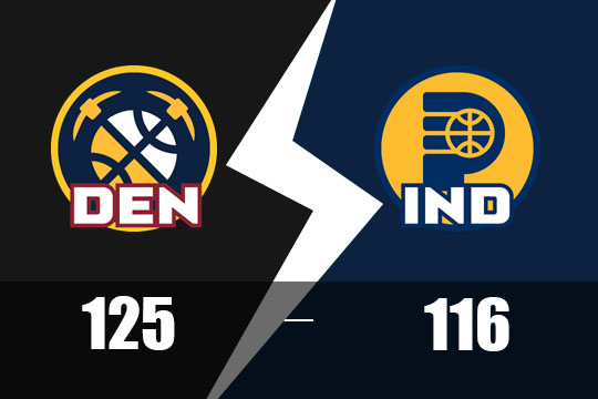 2025年2月25日NBA比赛战报：掘金以125比116胜步行者