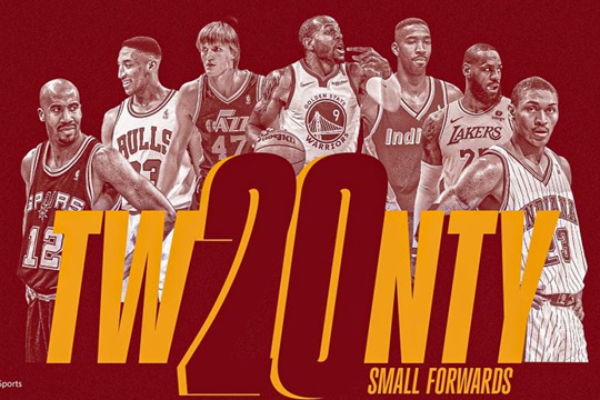 HoopsHype评出史上最伟大的20位防守型小前锋