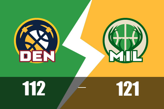 2025年2月28日NBA比赛战报：掘金以112-121不敌雄鹿