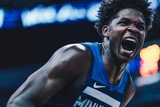 安东尼·爱德华兹因不当行为被NBA罚款3.5万美元