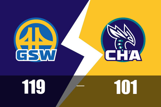 2025年3月4日NBA比赛战报：勇士以119比101大胜黄蜂