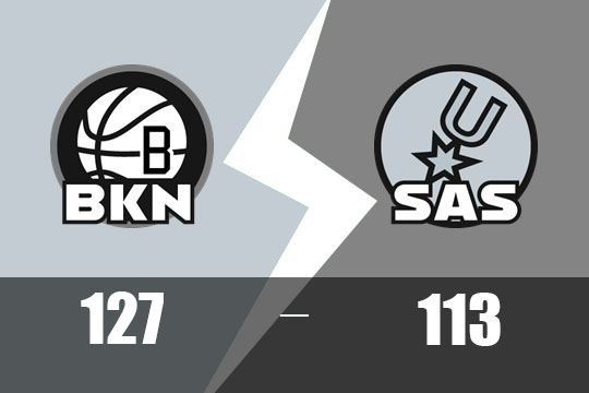马刺主场127比113大胜篮网，瓦塞尔狂砍37分(3月5日比赛战报)