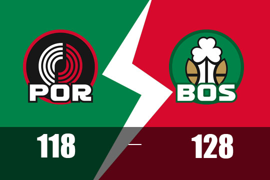 凯尔特人主场128-118力克开拓者，怀特与普里查德联手砍下84分(3月6日NBA比赛战报)