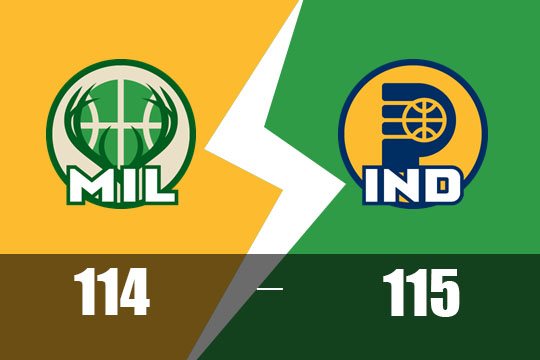西亚卡姆25+12，步行者主场115-114险胜雄鹿(3月12日NBA比赛战报)