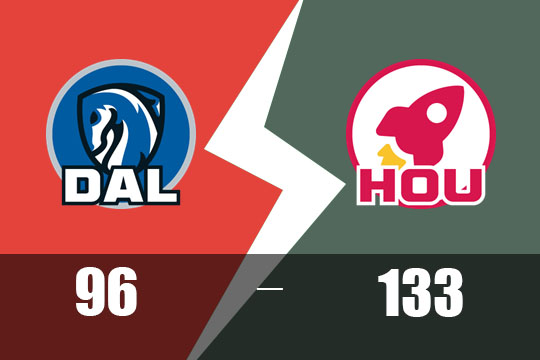 伊森30分，火箭主场133-96狂胜独行侠(3月15日NBA比赛战报)