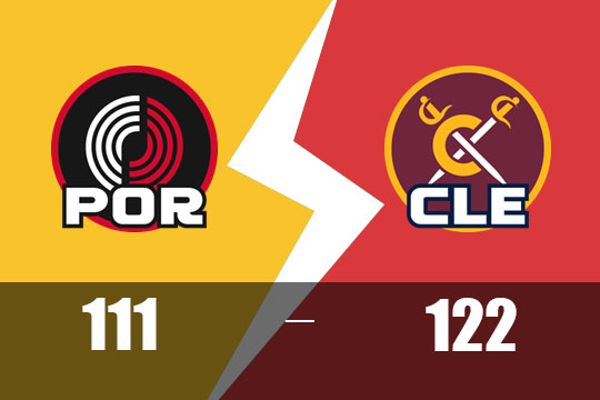 加兰27分杰罗姆25分!骑士客场122-111轻取开拓者
