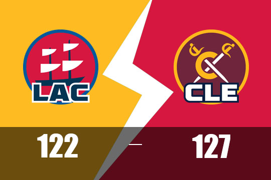 鲍威尔34分难救主!快船客场122-127惜败骑士