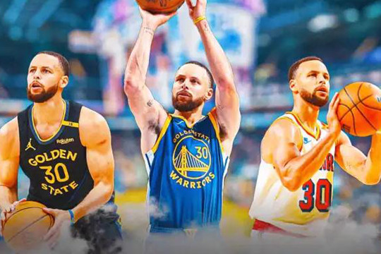 勇士队斯蒂芬·库里对阵灰熊狂砍12记三分创NBA多项疯狂纪录