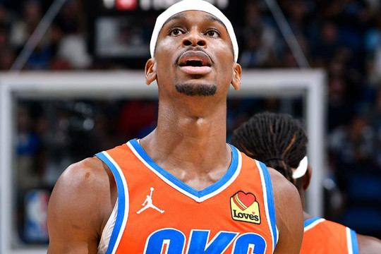 ESPN MVP 民意调查：雷霆队谢伊·吉尔杰斯-亚历山大险胜尼古拉·约基奇