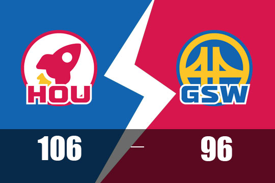 布鲁克斯24分格林21分!火箭主场106-96战胜勇士