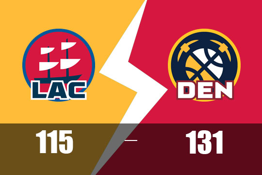 穆雷43分，掘金131-115胜快船，3-2夺赛点(4月30日NBA比赛战报)