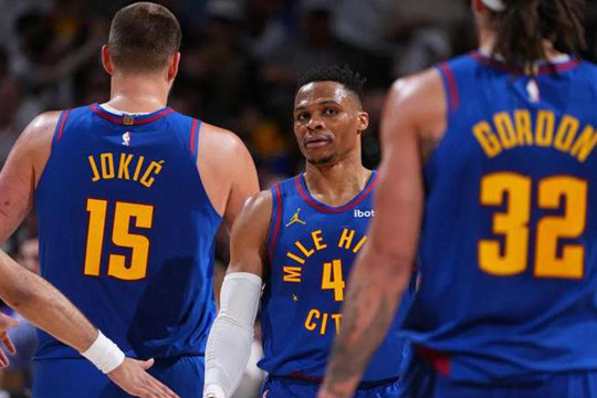 NBA掘金队近期(5月9日)动态汇总：戈登、约基奇、首发阵容、身体对抗与威斯布鲁克